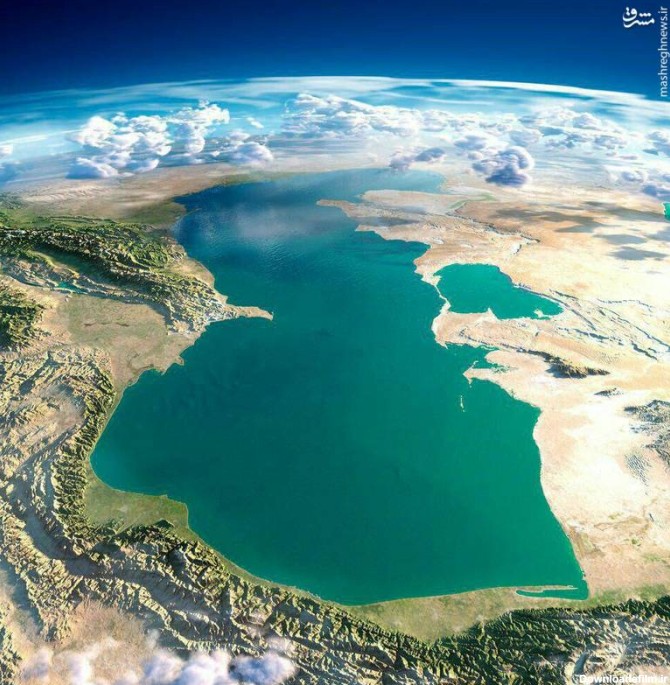 نمای روز از منطقه کاسپین